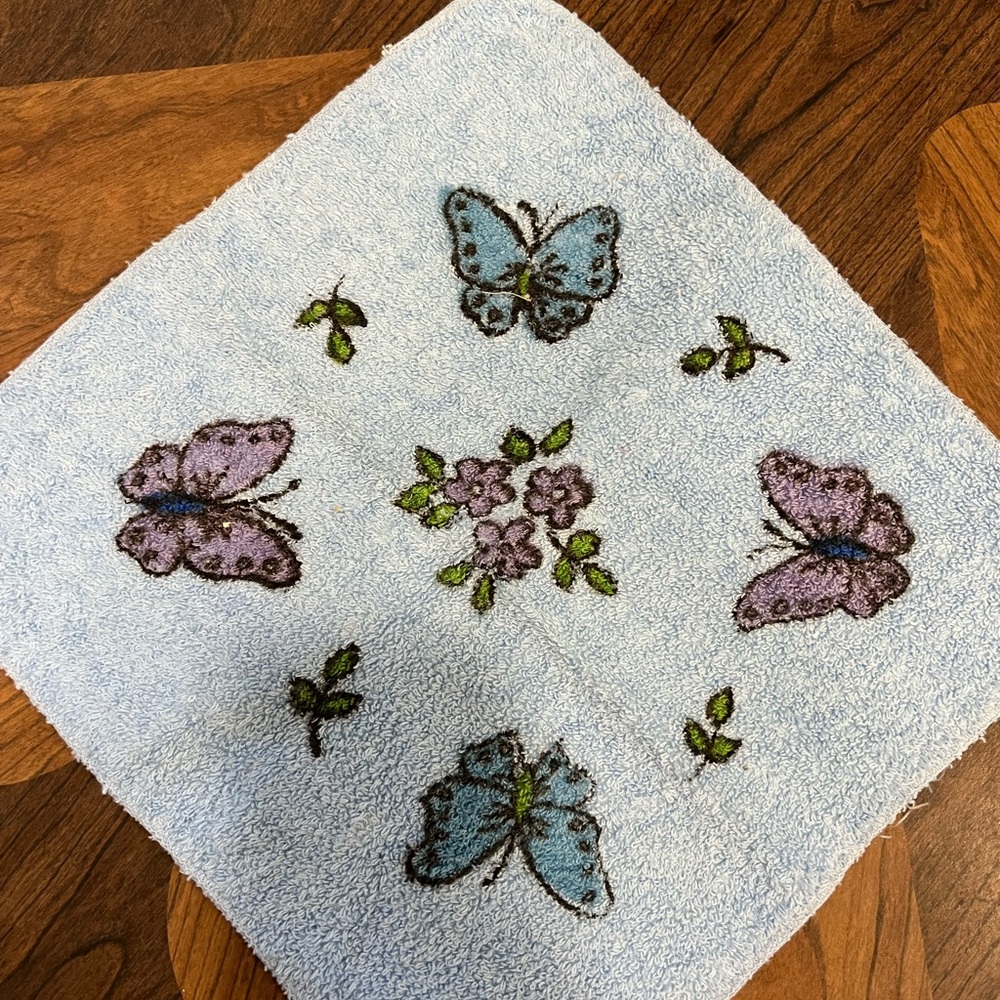 Vintage wash cloth
